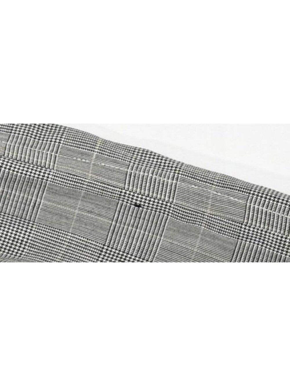 Fred Perry Collared Check Jacket in Black - Picture 10 of 13